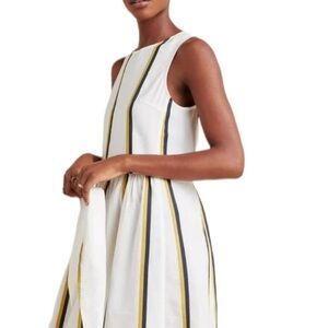 NWT Anthropologie Sancia Bonneau striped midi dress, size XSP